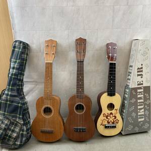 [4-20]ウクレレ まとめ売り 一部ケース付き Famous UKULELE No.60 DIXON RU-805