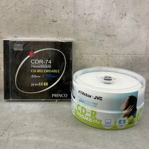 [4-156] Victor CD-R 700MB 30パック　インクジェットプリンタ対応　CDR-74 PRINCO 