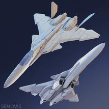 1/144 YF-30 クロノス 3Dプリント CHRONOS 未組立 宇宙船 宇宙戦闘機 Spacecraft Space Ship Space Fighter SF_画像1