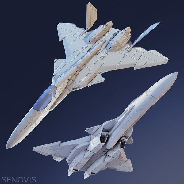1/144 YF-30 クロノス 3Dプリント CHRONOS 未組立 宇宙船 宇宙戦闘機 Spacecraft Space Ship Space Fighter SF
