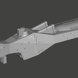 1/2500 巡航艦 3Dプリント未組立 同盟軍 巡洋艦 CRUISER 宇宙船 宇宙戦艦 Spacecraft Space Ship Space Battleship SF