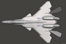 1/144 YF-30 クロノス 3Dプリント CHRONOS 未組立 宇宙船 宇宙戦闘機 Spacecraft Space Ship Space Fighter SF_画像7