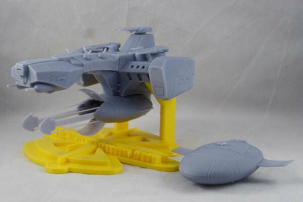 1/1700 ローラシア級MS搭載艦 3Dプリント LAURASIA-CLASS 未組立 宇宙船 宇宙戦艦 Spacecraft Space Ship Space Battleship SF