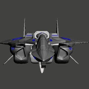 1/144 VF-XX ゼントラーディアン 3Dプリント Zentran 未組立 宇宙船 宇宙戦闘機 Spacecraft Space Ship Space Fighter SFの画像9