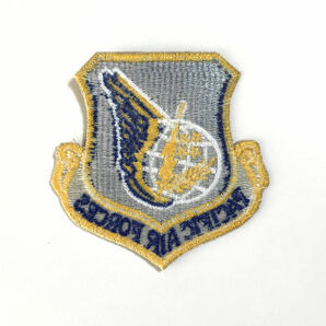 米軍実物デッド/ミリタリー/ワッペンUSAF Pacific Air Forces PACAF 太平洋空軍 アメリカ空軍 新品デッドストック未使用Deadstockの画像3