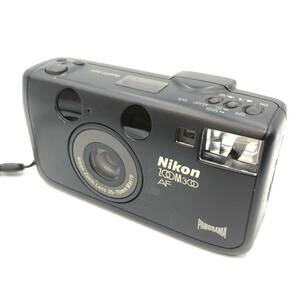 ★通電確認済【Nikon】ZOOM 300AF カメラ フィルム PANORAMA ブラック 黒 ニコン