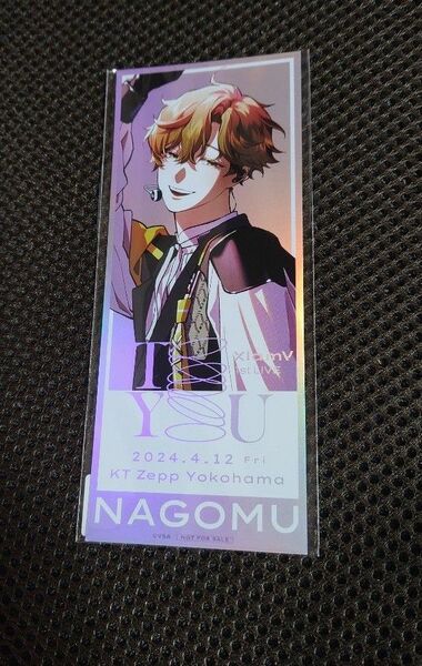 「XlamV 1st LIVE -To You-」 チケット風カード NAGOMU