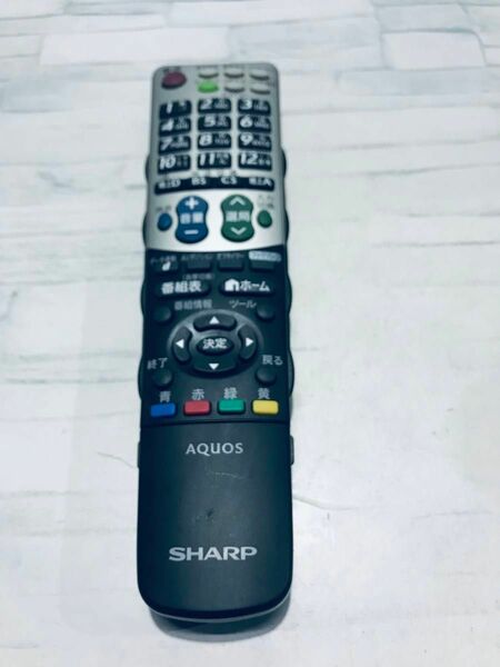 [保証あり]SHARP シャープ テレビリモコン GA835WJSA