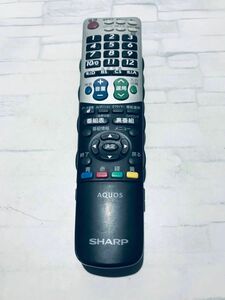 [保証あり]SHARP シャープ テレビリモコン GA835WJSA