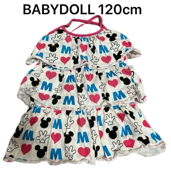 ※最終値下げ!! BABYDOLL ベビードール フリルワンピース 120cm