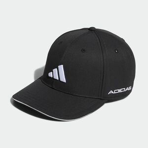 ★アディダス ゴルフ ADIDAS GOLF 新品 メンズ ツアースタイル サイドロゴ キャップ 帽子 CAP ぼうし 黒 57-60cm [HS4431-5760]七 ★QWER