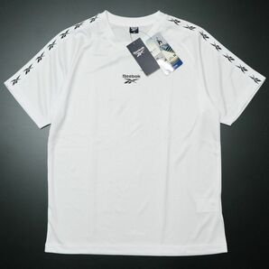 ●送料390円可能商品 リーボック REEBOK 新品 メンズ 速乾 ドライ UVカット ストレッチ 半袖 Tシャツ 白 M [X5334RR-N0-M] 三 壱★QWER★の画像2