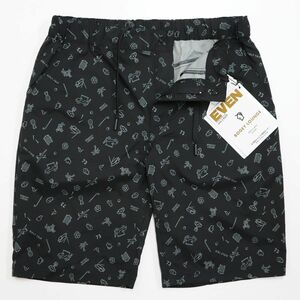 * postage 390 jpy possibility commodity bogi- lounge Golf EVEN BOGEY LOUNGE GOLF new goods men's shorts black L [3D10185BG-49-L] one four .*QWER