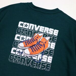 ●送料390円可能商品 コンバース CONVERSE 新品 メンズ バックプリント オーバーサイズ 半袖 Tシャツ M [32736006-56-M]一 三 壱★QWER★