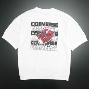 ●送料390円可能商品 コンバース CONVERSE 新品 メンズ バックプリント オーバーサイズ 半袖 Tシャツ 白 XL[32736006-09-LL]一 三 参★QWERの画像2