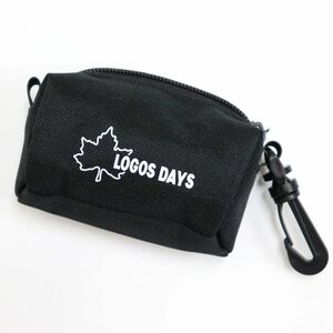 ●送料390円可能商品 ロゴス LOGOS DAYS ゴルフ GOLF アウトドア 新品 カラビナフック付 小物入れ ポーチ BAG[SMSKLD150-OWT]一 六★QWER★