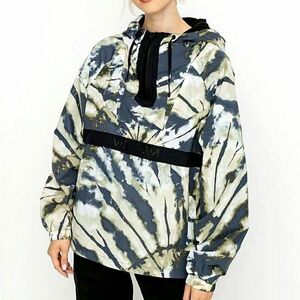 * Volcom VOLCOM regular price 14080 jpy new goods lady's water-repellent windbreaker half Zip jacket [B1732054-MLT-S] US one two 0 *QWER*