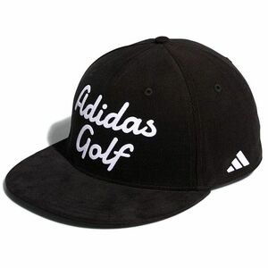 ★アディダス ゴルフ ADIDAS GOLF 新品 メンズ コーデュロイ フラットビル キャップ 帽子 CAP 黒 57-60cm [IA2644-5760] 七★QWER QQAA-57