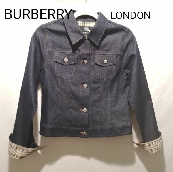 BURBERRY バーバリー 極美品 デニムジャケット アウター Ｇジャン ノバチェック