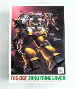 ★☆【定形外OK】未組立!バンダイ 1/144 MSV MS-06F ザクマインレイヤー（機雷散布ポッド付）~1994年再販品!~内袋開封済品[GD18A10]