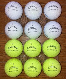 ロストボール　Callaway ERC SOFT 12球　