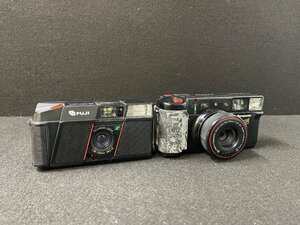 KF0603-86I　ゆうパック着払い　コンパクトカメラ 2台 まとめて　FUJI DL-200ⅡDATE/Panasonic ZOOM C-D900ZM　ジャンク