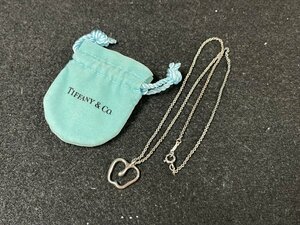 MI0603-103I　925刻印あり　TIFFANY&Co.　エルサペレッティ　アップル　ネックレス　ティファニー　シルバー　アクセサリー