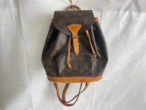 SM0604-10I　ゆうパック着払い LOUIS VUITTON モノグラム ミニモンスリー リュックサック バックパック M51137/SP1916 ルイ・ヴィトン PVC