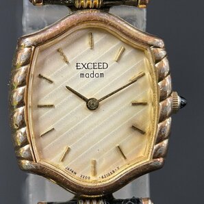 MI0604-3I CITIZEN EXCEED madam QUARTZ 2200-225252 腕時計 シチズン エクシード クォーツ レディース腕時計 女性向け の画像2