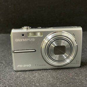 KK0604-53I ゆうパック着払い OLYMPUS CAMEDIA FE-240 6.4-32ｍｍ 1:3.3-5 コンパクトデジタルカメラ オリンパスの画像3