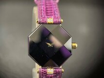 KY0604-58I　ゆうパック着払い　750刻印あり　CENTURY　TIME GEM　65452　QUARTZ　腕時計　センチュリー　タイムジェム　クォーツ　箱付き_画像2