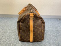 ST0604-75I ゆうパック着払い LOUIS VUITTON モノグラム キーポル50 バンドリエール ボストンバッグ VI1924/M41416　ルイ・ヴィトン 鞄_画像4