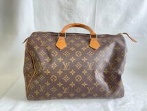 ST0604-74I　ゆうパック着払い　LOUIS VUITTON　スピーディ35　ハンドバッグ　MB0911/M41524　ルイ・ヴィトン　モノグラム　PVC_画像2