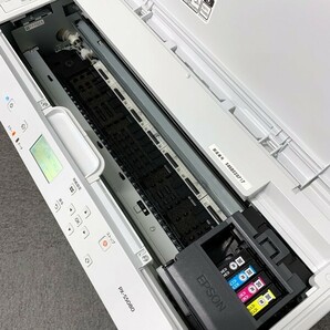 @S1552 現状品/ジャンク品 EPSON PX-S5080 ビジネスプリンター インクジェット A3対応 ノズル詰り? インク切れ 総印刷61枚 ACコード付属の画像4