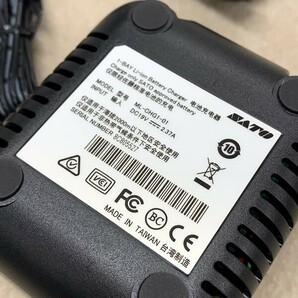 @S1563 保証無し/動作確認済み 中古 SATO 1chバッテリチャージャ Battery Charger ML-CHG1-01 DC19V:2.37Aの画像2