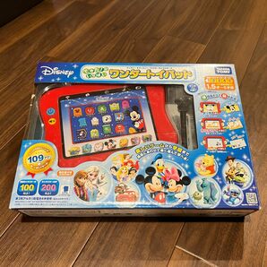 ディズニー できた！がいっぱいワンダートイパッド TAKARA TOMY タカラトミー 