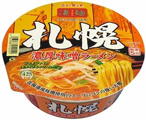 ニュータッチ 凄麺札幌 濃厚味噌ラーメン 162g×12個