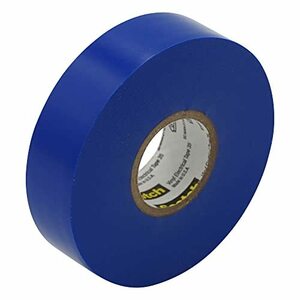 3M スコッチ No.35 ハーネステープ 青色 19mmX0.18mmX20m 電気絶縁