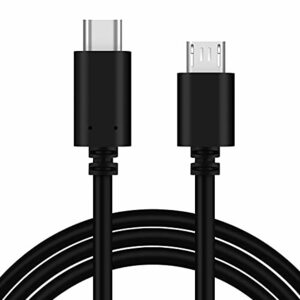 Type C Micro USB 変換ケーブル OTGケーブル 1m タイプC マイクロ タイプB 充電 データ転送コード 2.4A出力 最大4