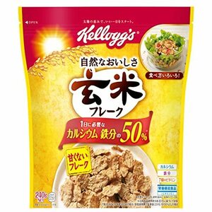 kerog неочищенный рис хлопья 240g ×6 пакет 