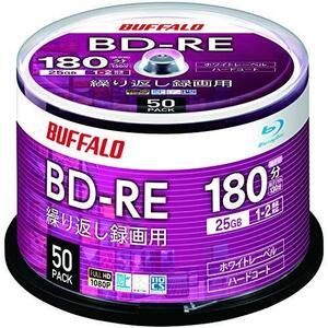  Buffalo Blue-ray disk BD-RE.. return video recording for 25GB 50 sheets spindle one side 1 layer 1-2 speed [ti-ga operation verification ending 
