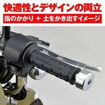 デイトナ グリッピーグリップ バイク用 グリップ ハンドル径φ22.2用 122mm エンド貫通 GG-D-GROUND ブラック 25180_画像5