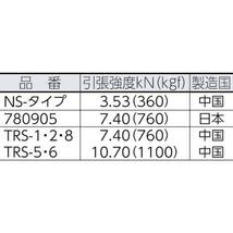 ユタカメイク ポリエステルトラックロープ 6mm×20M NS-620_画像4