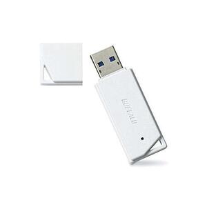 バッファロー USBメモリ 32GB USB3.2(Gen1)/3.1(Gen 1)/3.0/2.0 充実サポート RUF3-K32GA-WH/