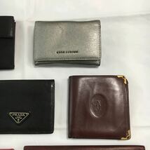 おまとめ 清掃済み 豪華 7点 PRADA Cartier Salvatore Ferragamo MARK JACOBE 財布 1円スタート_画像4