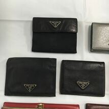 おまとめ 清掃済み 豪華 7点 PRADA Cartier Salvatore Ferragamo MARK JACOBE 財布 1円スタート_画像2