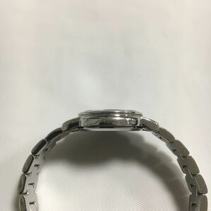 動作確認済 美品 SEIKO SOLAR レディース 腕時計 3針 シェル文字盤 V110-0AC0 純正ベルト セイコー ソーラーの画像10