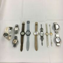 豪華 11点 稼働品6点 Paul Smith TECHNOS SEIKO LUCENT Swatch FOSSIL ORIENT CASIO BABY-G quattro 腕時計 1円スタート_画像1