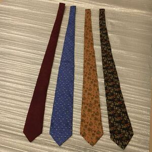  new goods unused equipped ultimate beautiful goods only 4 pcs set Salvatore Ferragamo GIORGIO ARMANI necktie uniform carriage 520 jpy Ferragamo Armani 