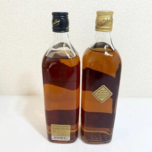 ジョニーウォーカー ブラックラベル スコッチ ウイスキー Johnnie Walker 2本まとめて☆未開栓の画像3